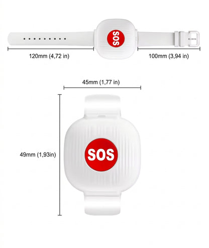 Pulsera SOS para mayores que avisa a tu móvil