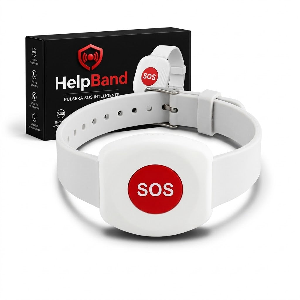 Pulsera SOS para mayores que avisa a tu móvil